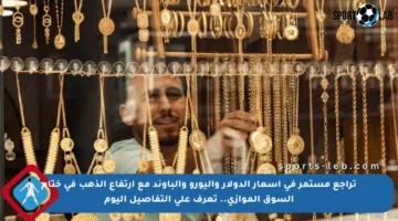 تراجع مستمر في أسعار الدولار واليورو والباوند مع ارتفاع الذهب في ختام السوق الموازي.. تعرف على التفاصيل اليوم